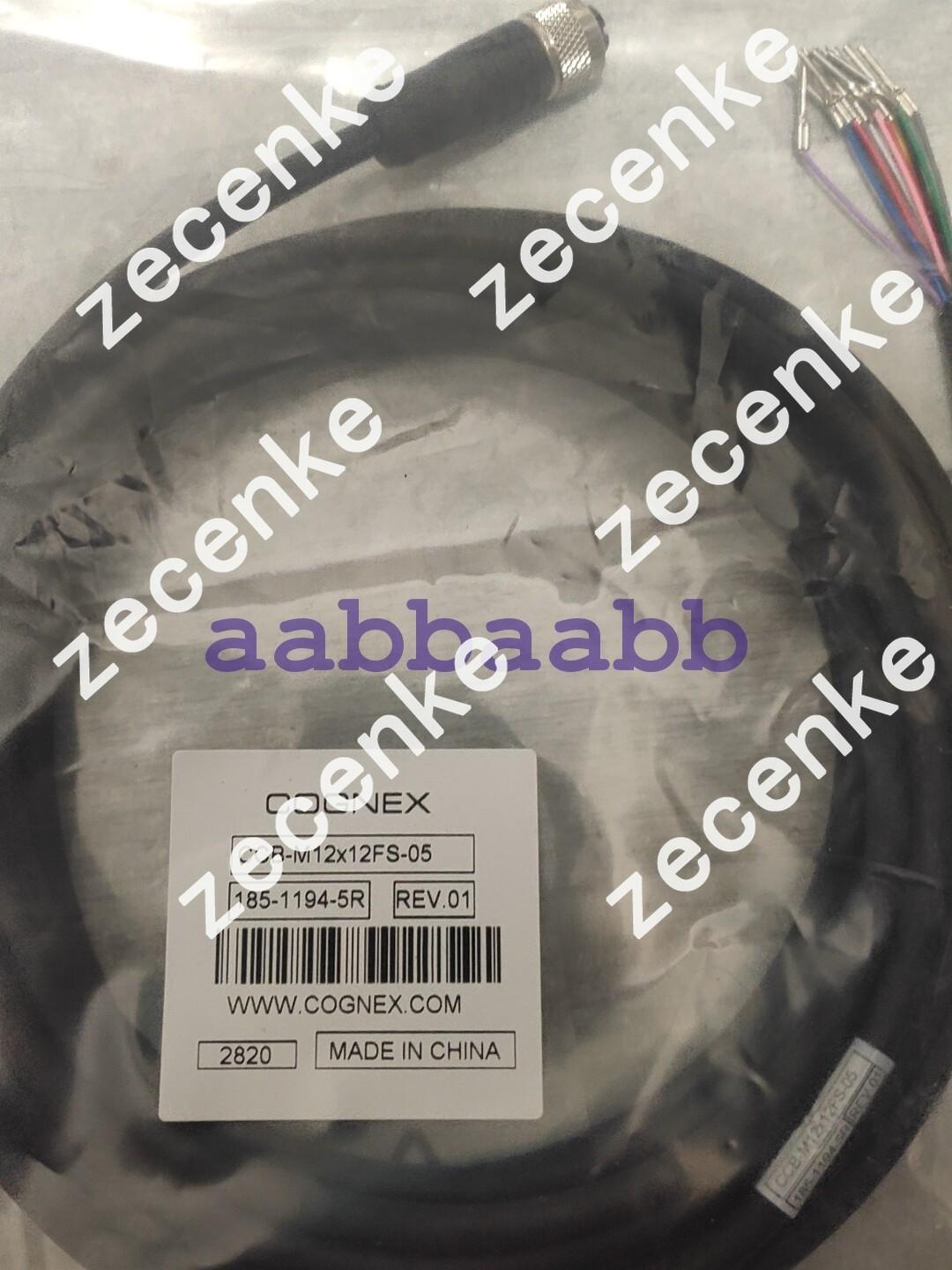 CCB M12X12FS-05 Barcode Reader Power Cable and Network Cable