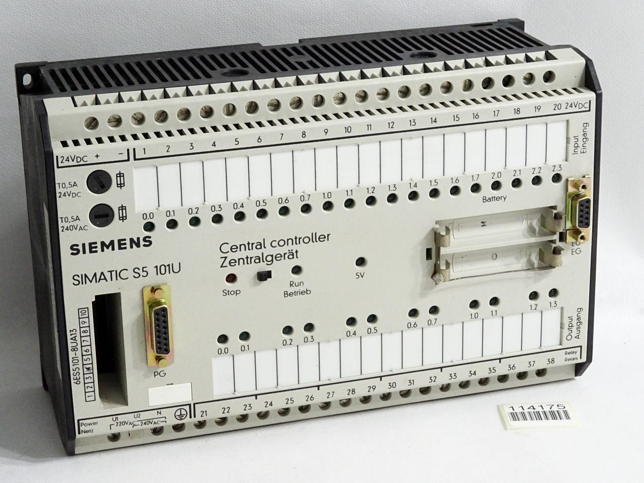 6ES5101-8UA13 6ES5 101-8UA13 101U Central Controller