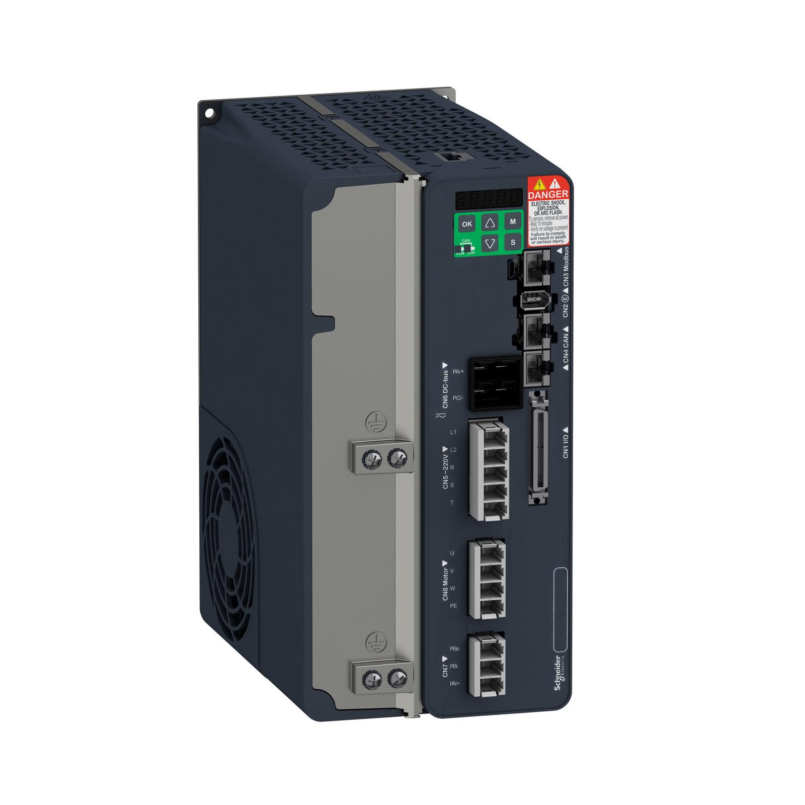 motion servo drive, Lexium 28, sercos, single and three phase, 200 to 240V, 3kW