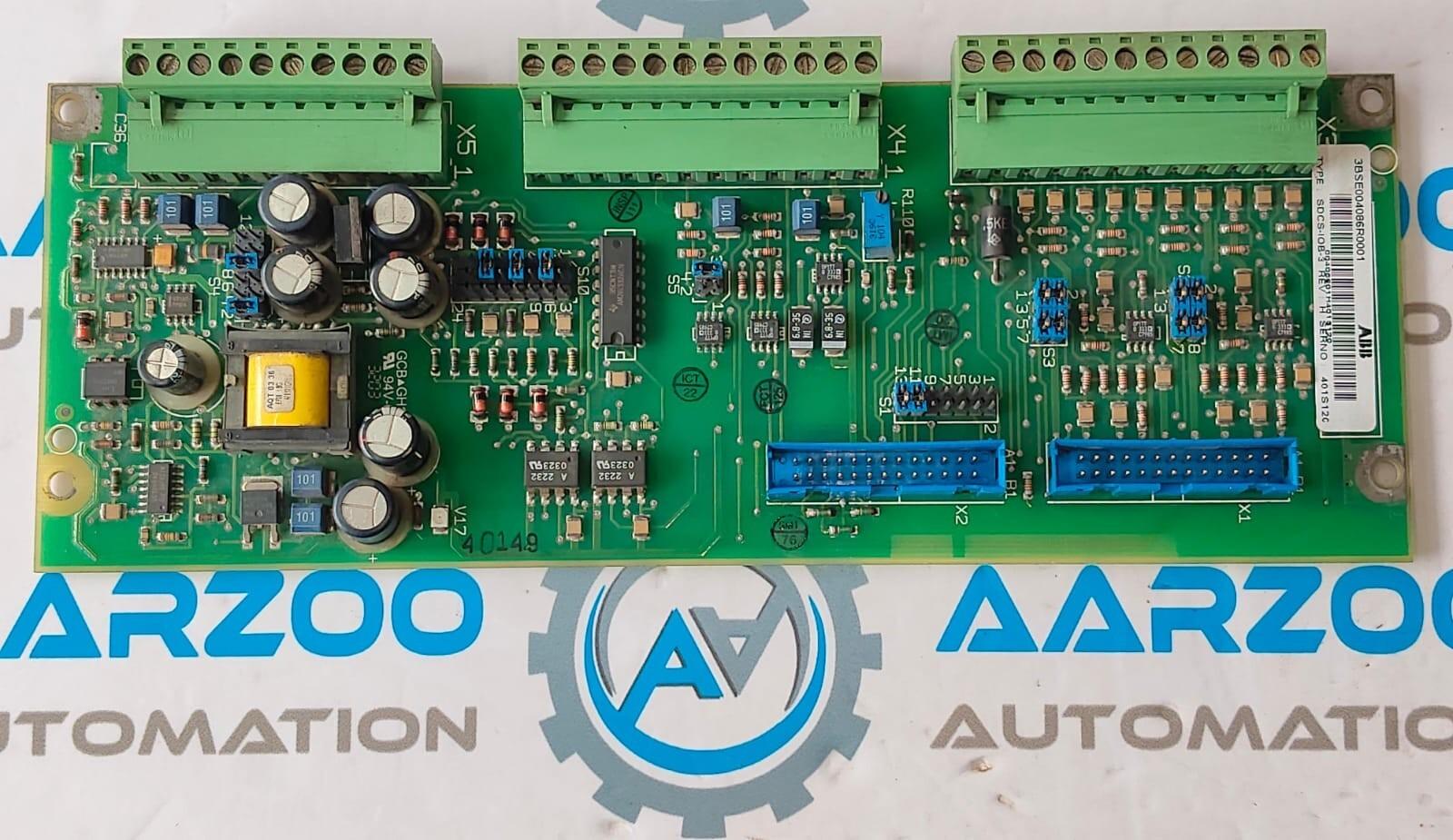 Utilisé SDCS-IOB-3 Carte De Connexion De Drive 3BSE004086R0001
