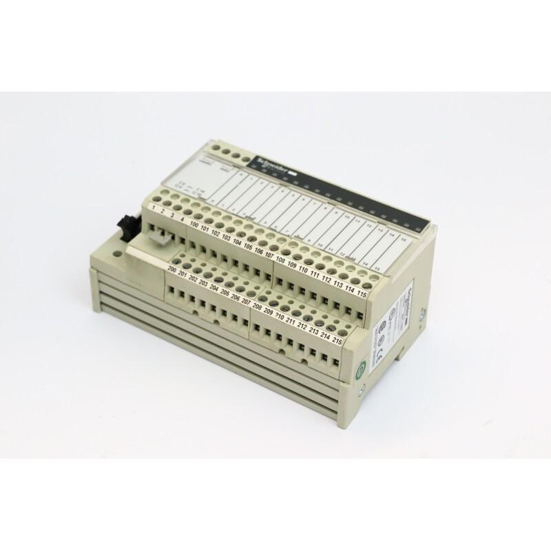 passive connection sub-base ABE7 - 16 inputs or outputs - Led