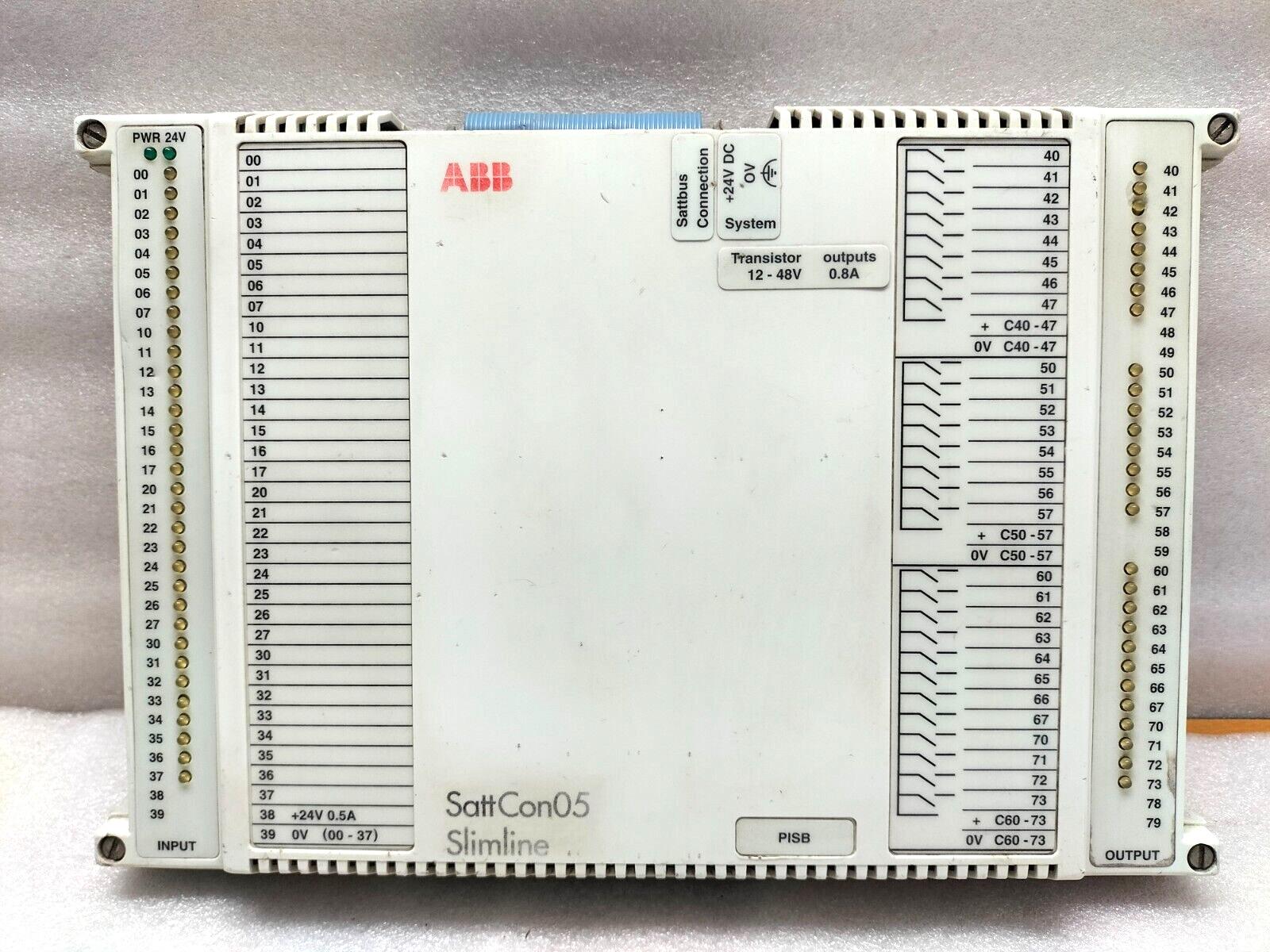 PISB SATTCON05 SLIMLINE PLC MODULE P/N:90025-88