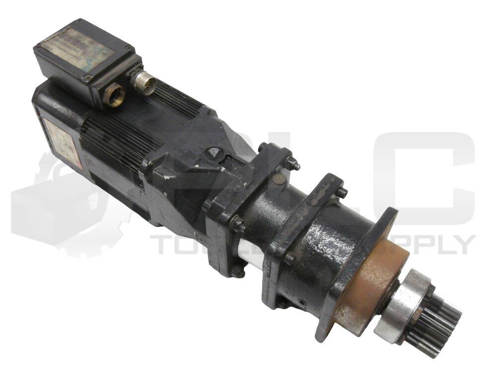 Moteur Synchronously Réparé ABB 8642309177C Avec Boîte De Vitesses