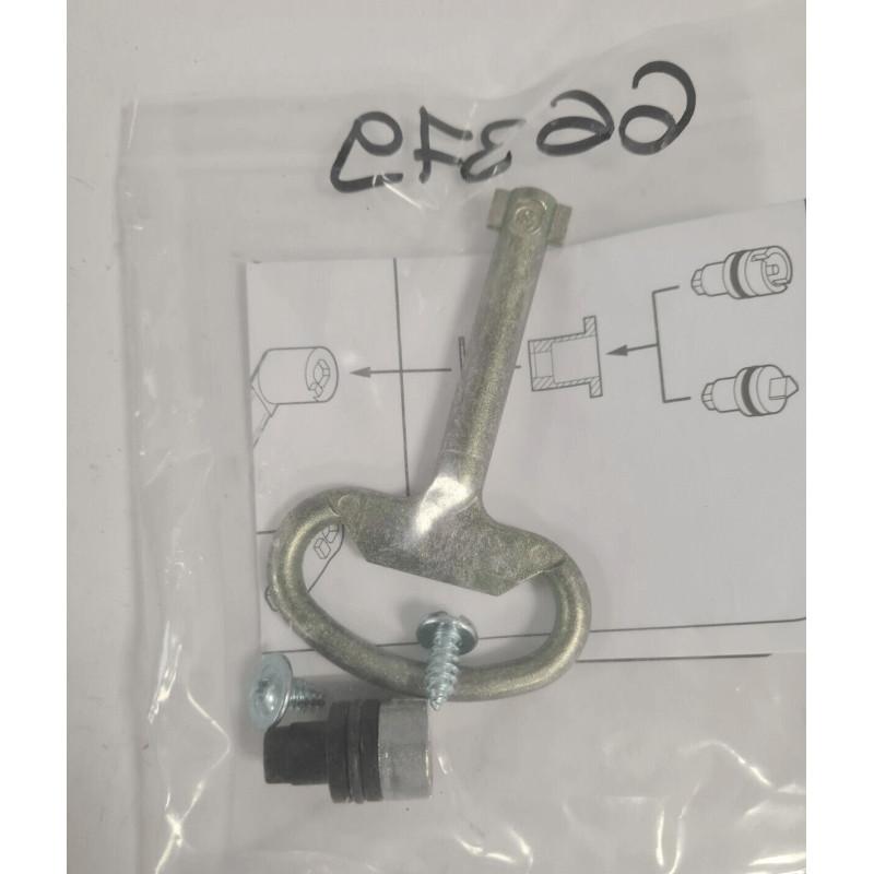 Double bar lock insert 3mm (standard), material: zamac.