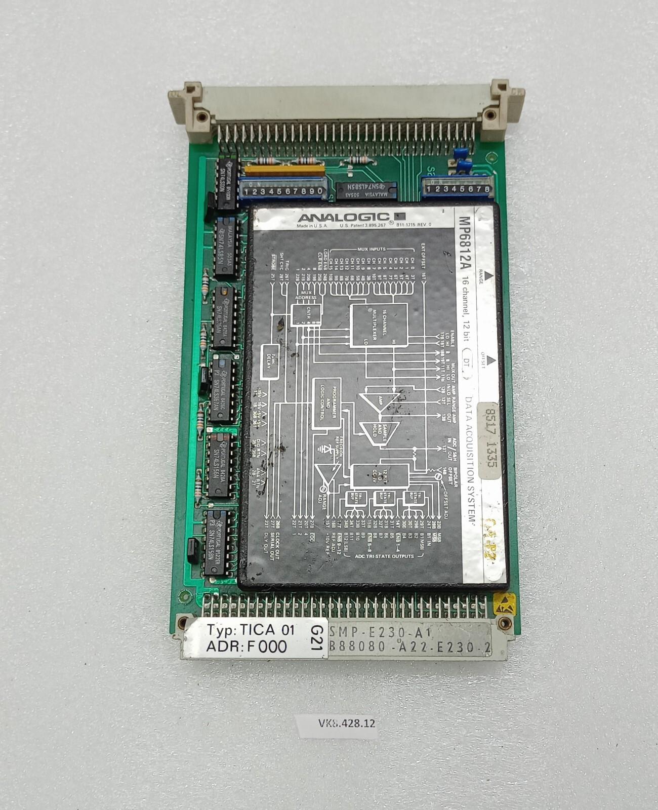 Carte De Contrôle SMP E230-A1 B88080-A22-E230-2