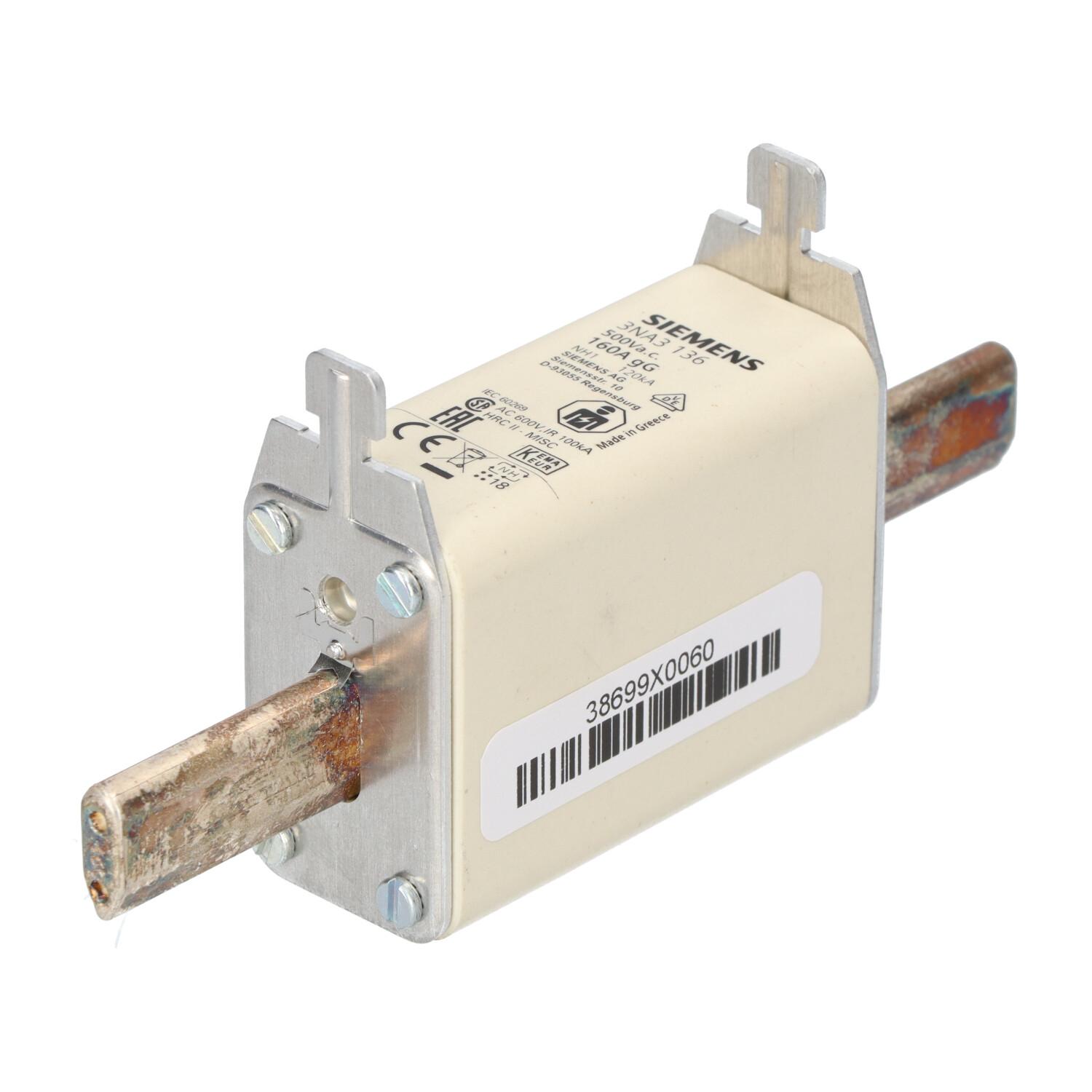 FUSE LINK, LV HRC, 160A, 500VAC, 440VDC