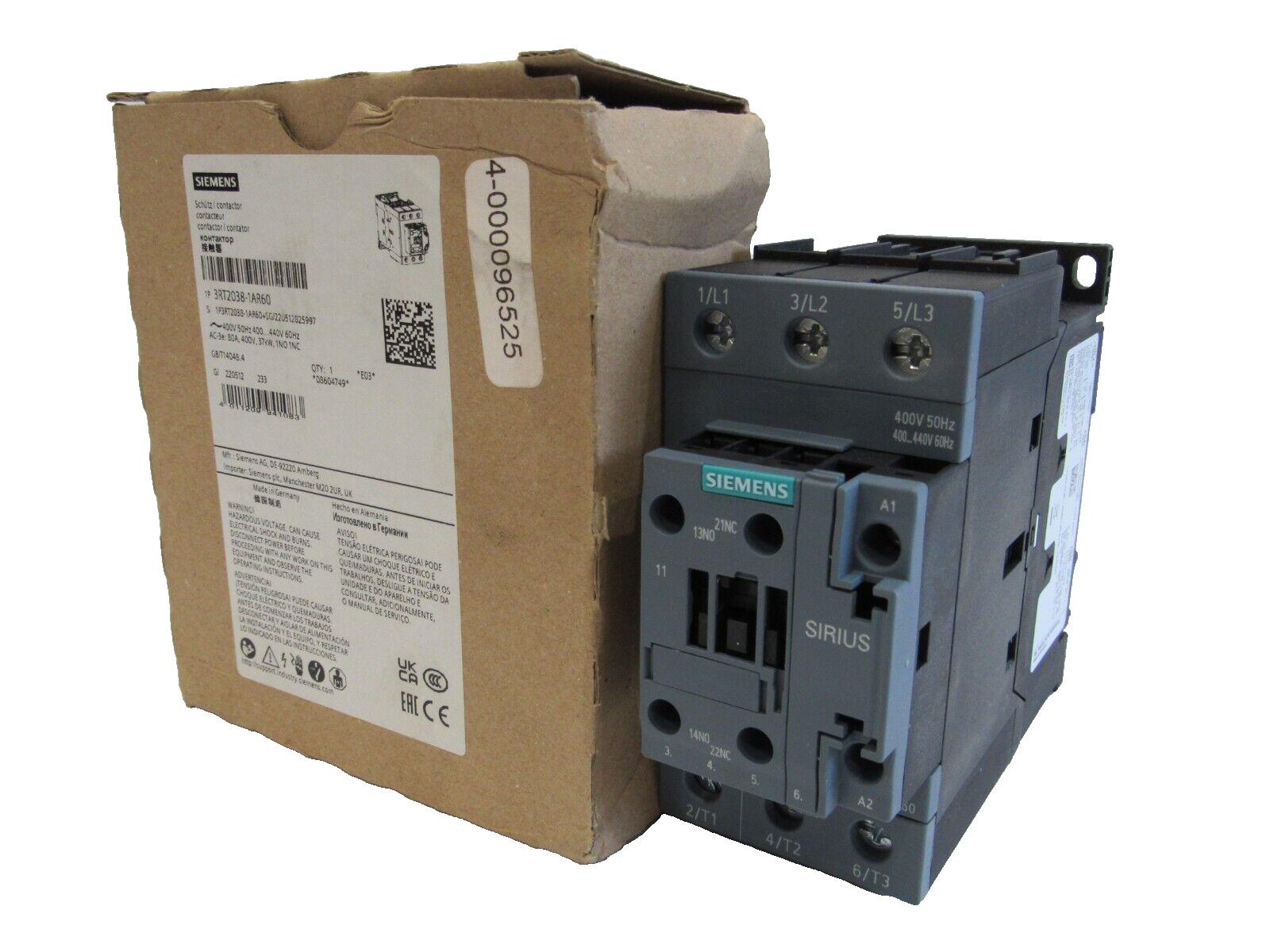 CONTACTOR S2 65A 440VAC SCREW 1NO/1NC