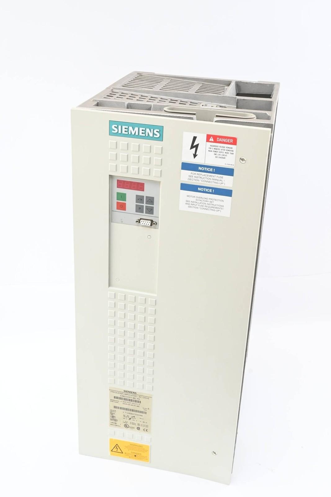 Simovert Masterdrive 6SE7027-2ED71-Z 6SE7 027-2ED71-Z E.
