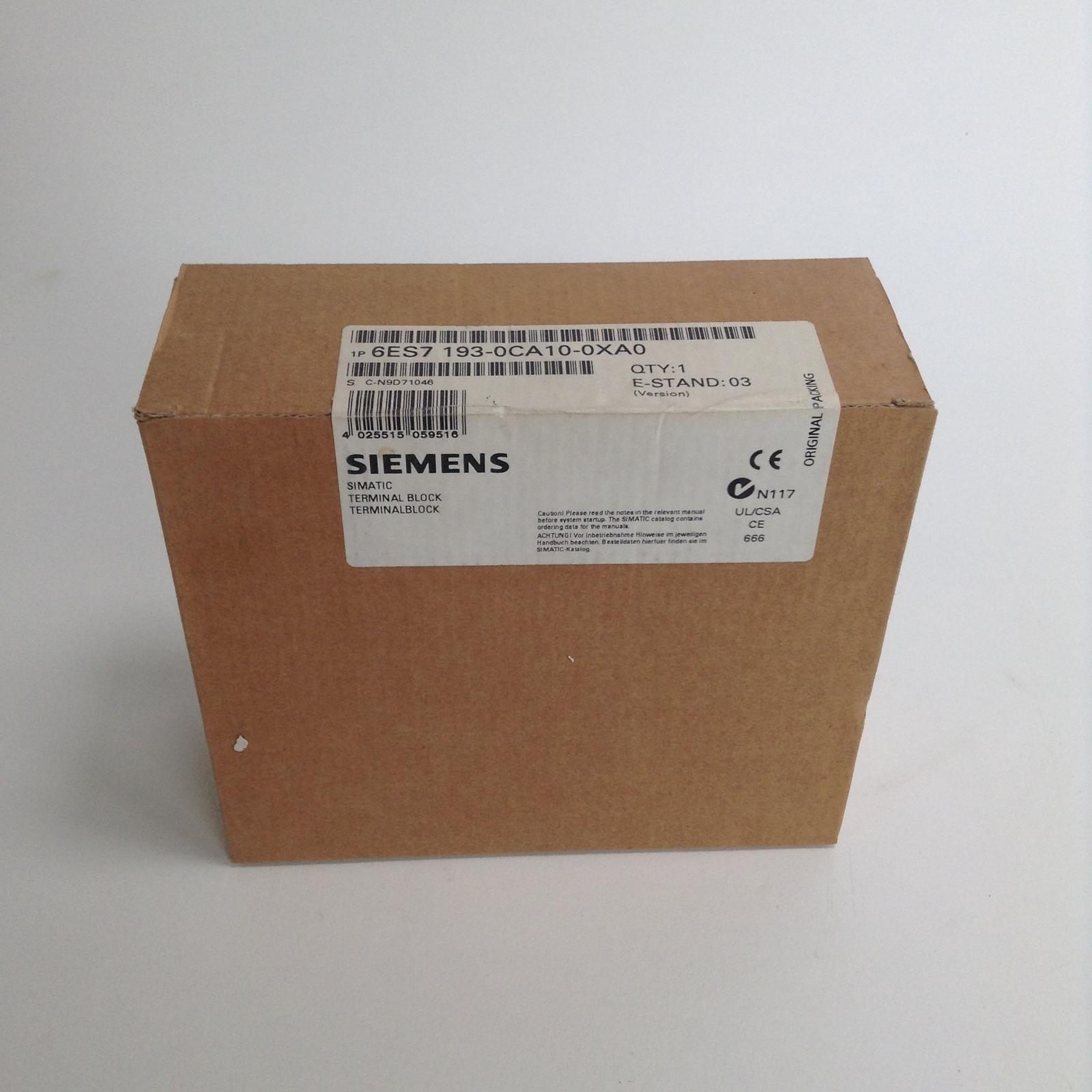 6ES7 193-0CA10-0XA0 Terminal block 6ES7193 0CA10 0XA0 NFP Sealed
