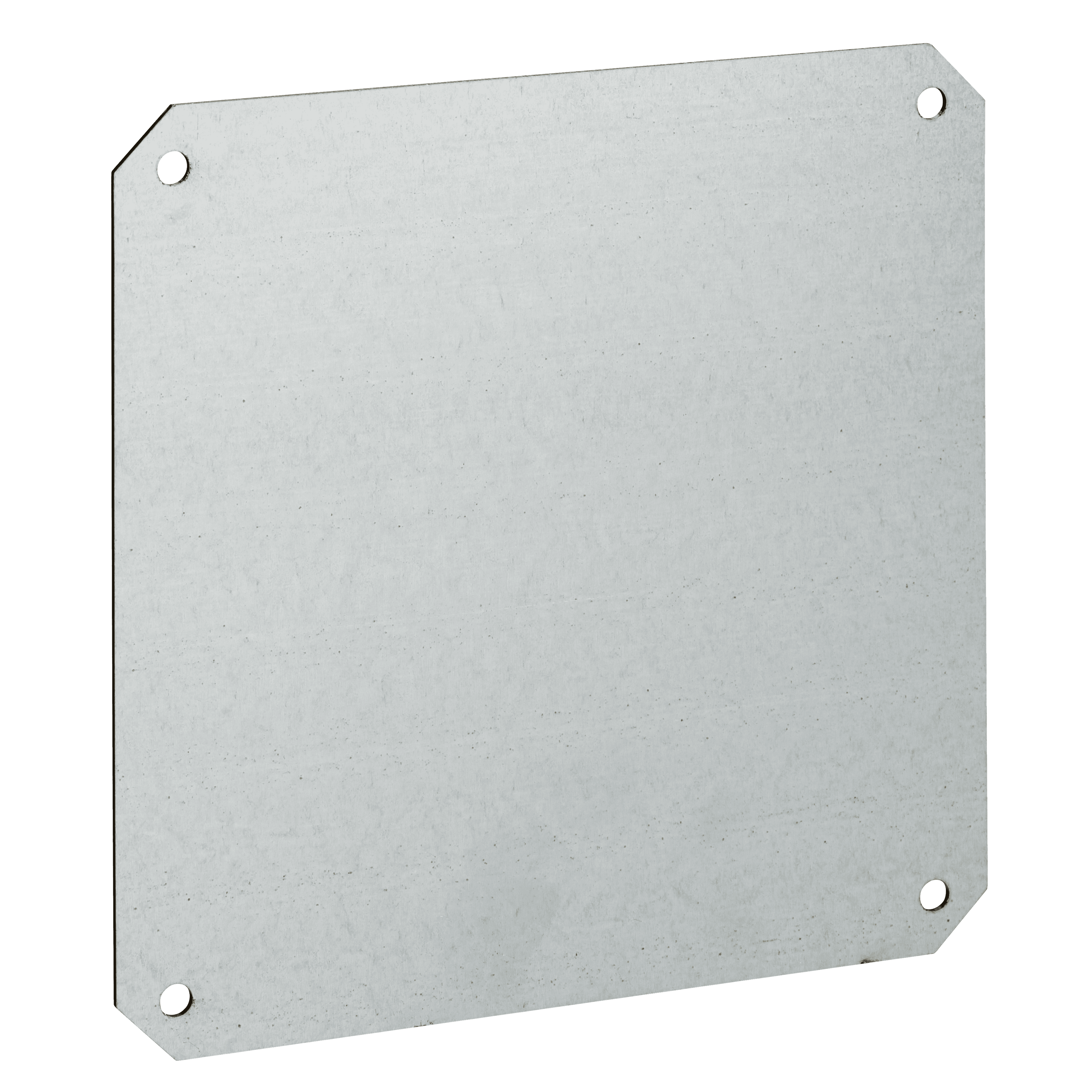 Metallic mounting plate for PLS box 27x27cm