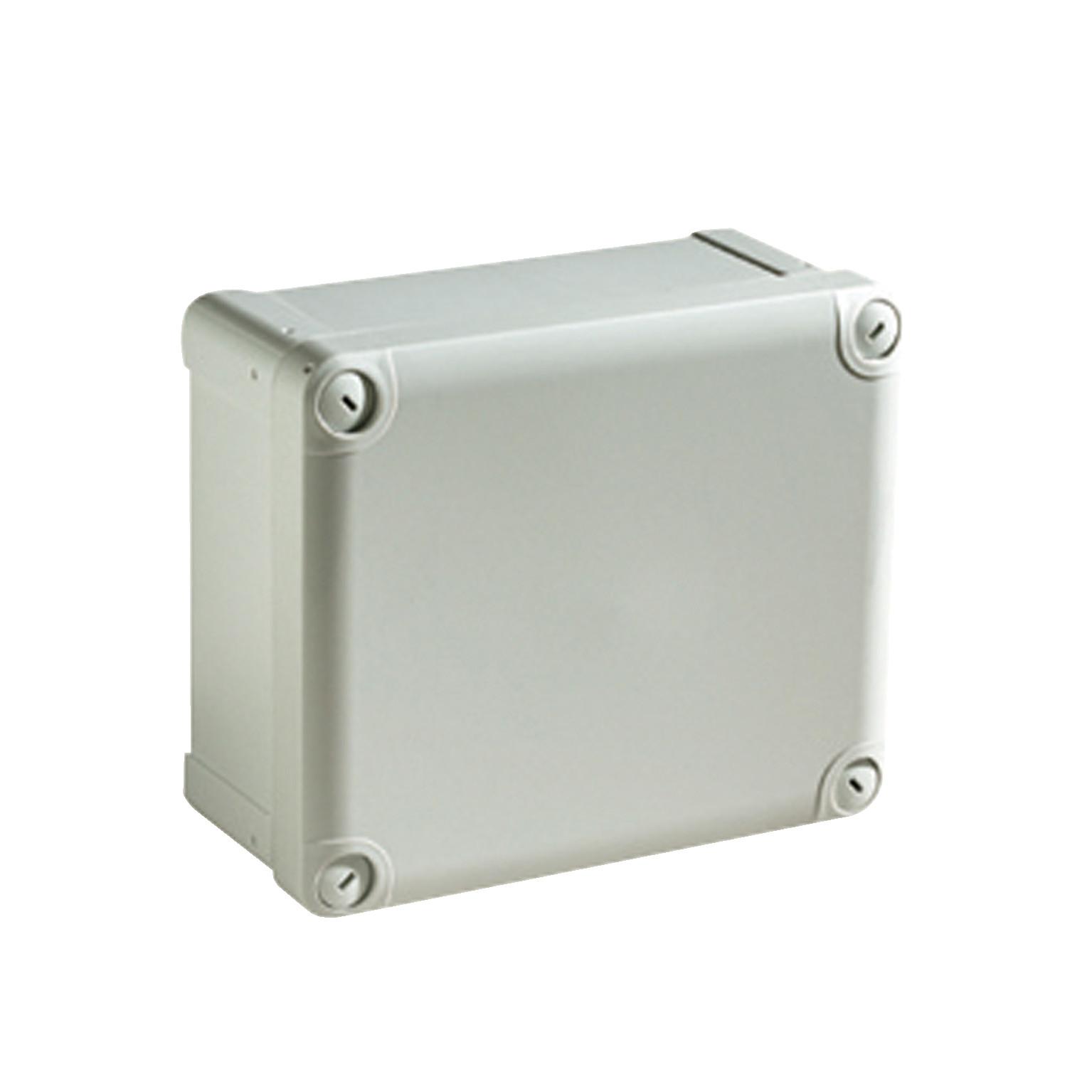 ABS box IP66 IK07 RAL7035 Int.H225W175D100 Ext.H241W194D105 Opaque cover H40