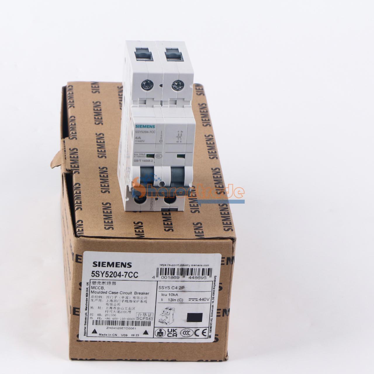SUP PTOR 5SY5 2P IEC 400V 4A 10K C-TRIP