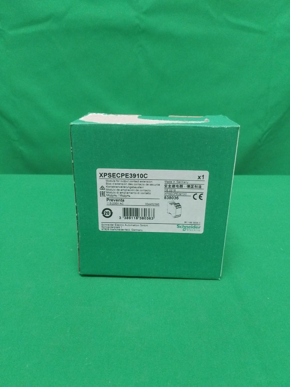 module XPSEC - increasing the number of safety contacts - 115..230 V AC DC