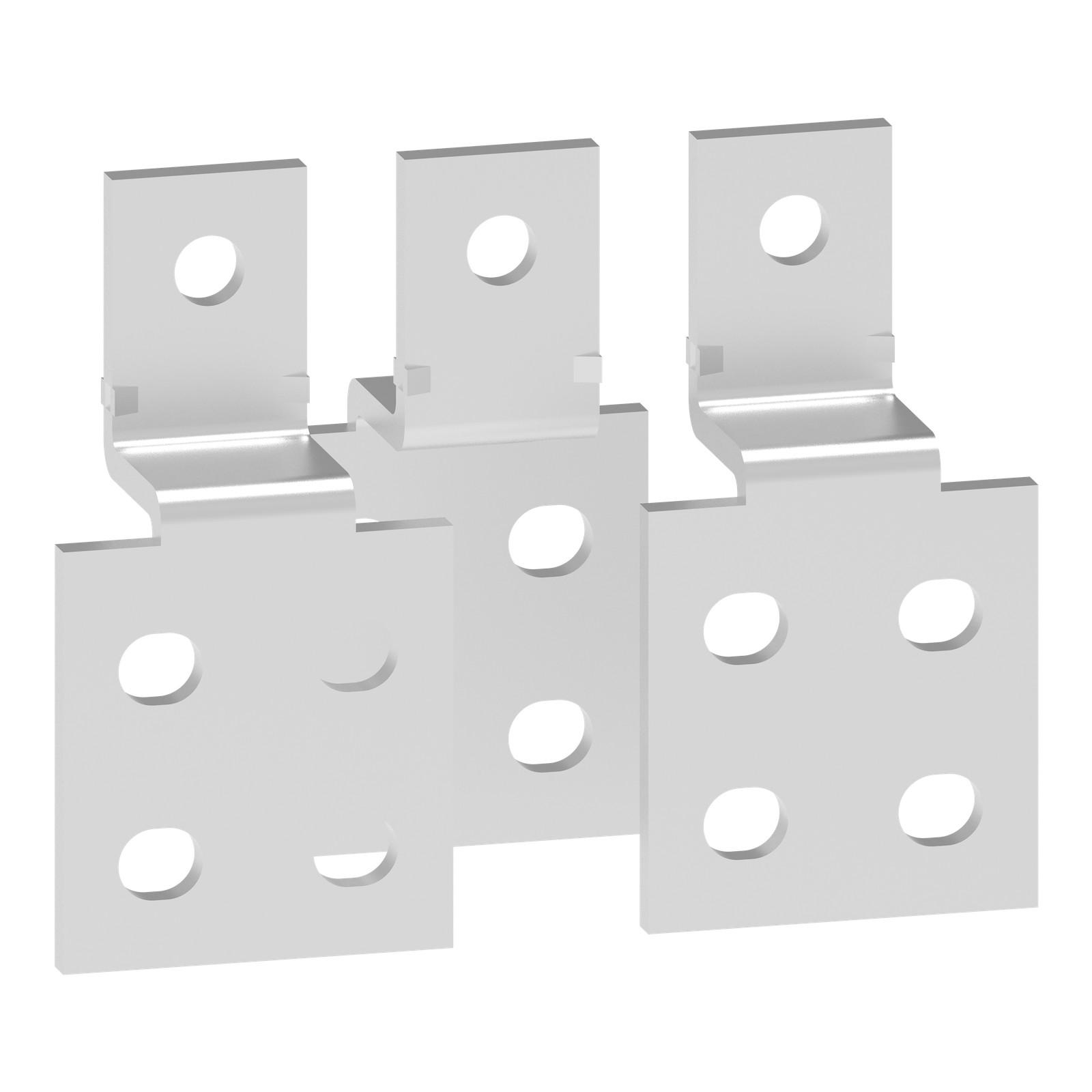 Right angled large terminal extension,TeSys Giga contactor,for LC1G265-500,3 Pole