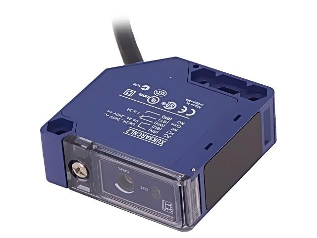 Photoelectric sensors XU, XUK, diffuse, Sn 1 m, 24...240VAC/DC, cable 2 m