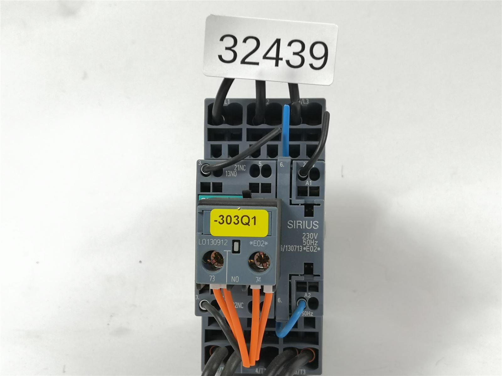 AUX. SWITCH 1NO WIRE BELOW SCREW