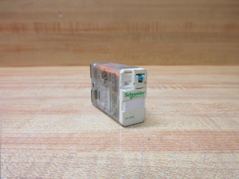 plug-in relay, Harmony electromechanical relays, 15A, 1CO, lockable test button, 24V DC