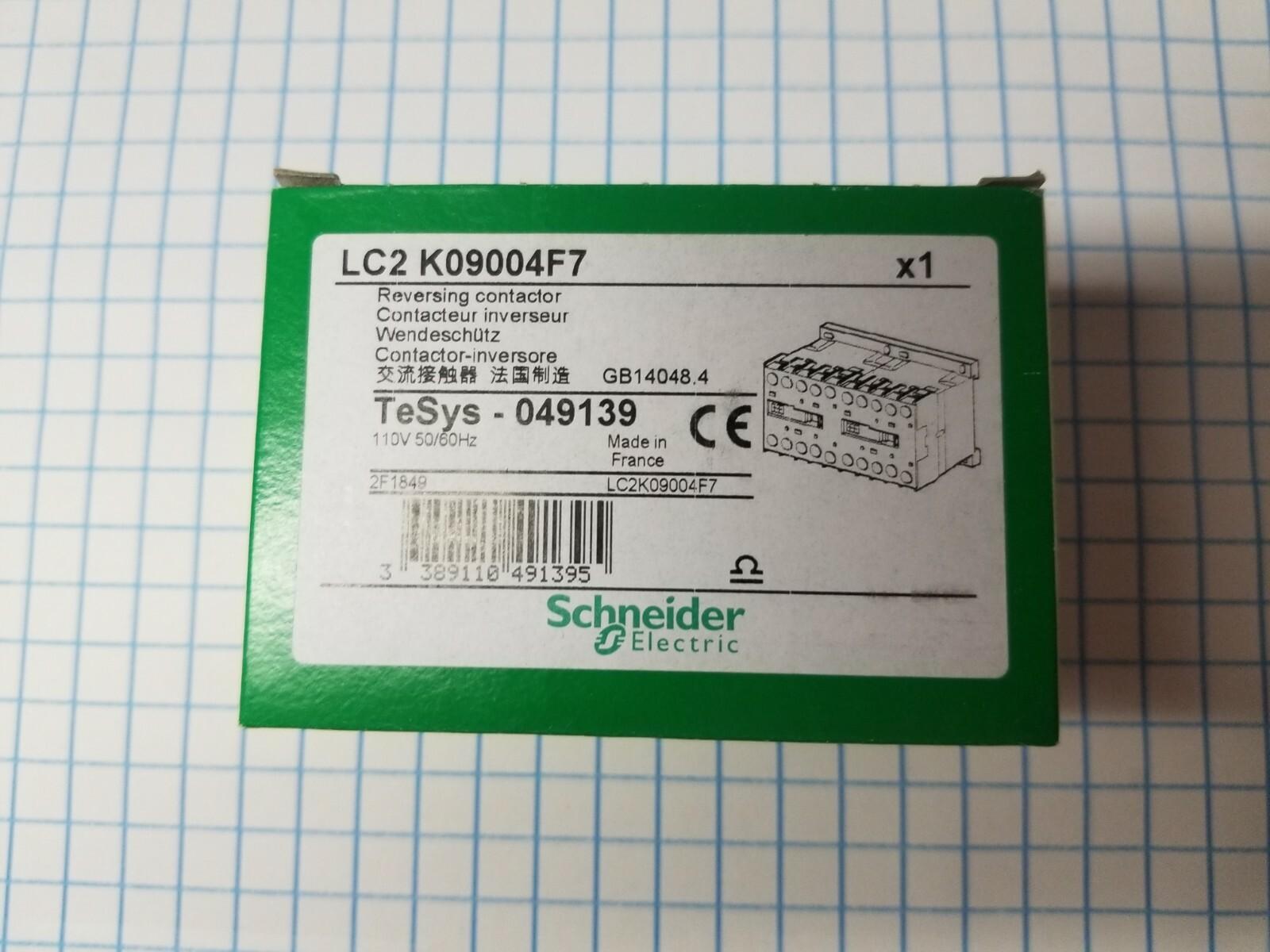 Changeover contactor, TeSys K, 4P, AC-1, lt or eq to 440V 10A, 110VAC coil