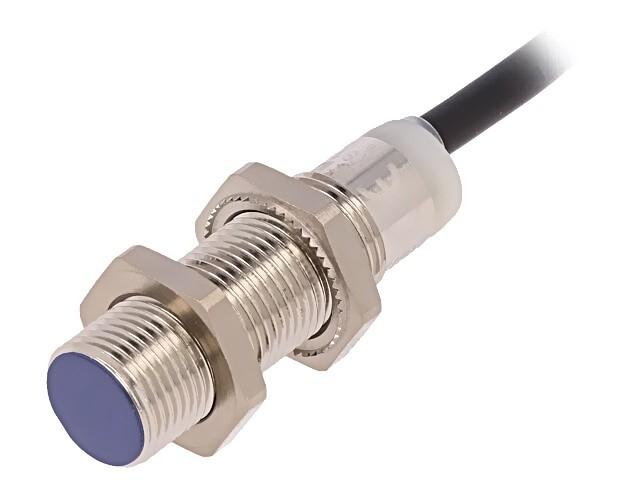 inductive sensor XS1 M12, L44mm, brass, Sn2mm, 12..24VDC, cable 2m