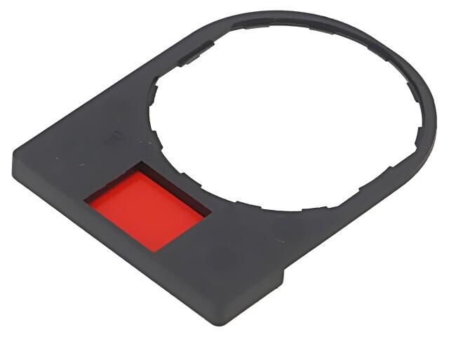 Legend holder, Harmony XB4, Legend holder 30 x 40mm, plastic, with legend 8x27mm, unmarked
