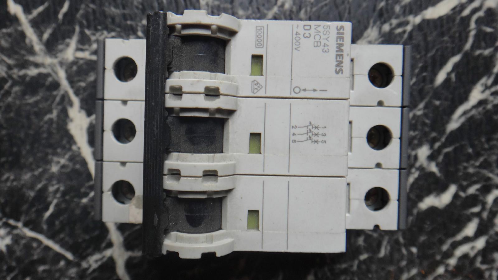 SUP PTOR 5SY4 3P 480V 3A 5K D-TRIP