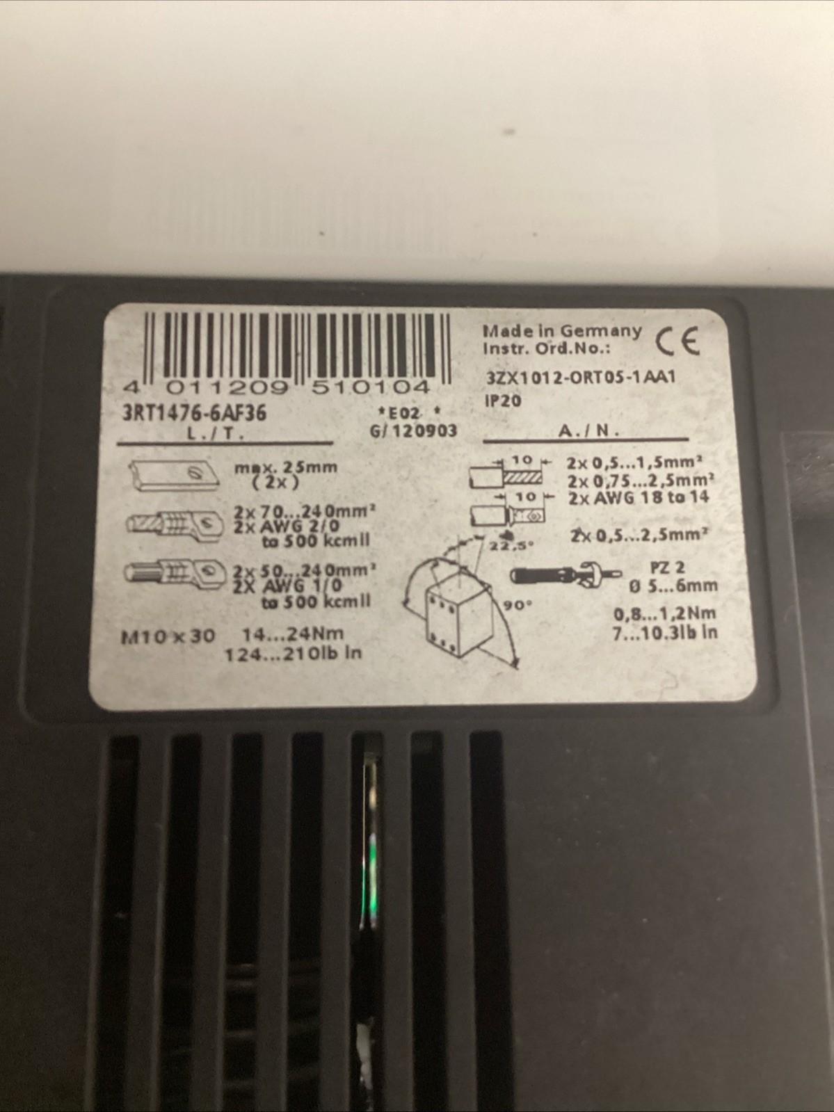 CONTACTOR RES S12 690A 110-127VUC 3P BAR