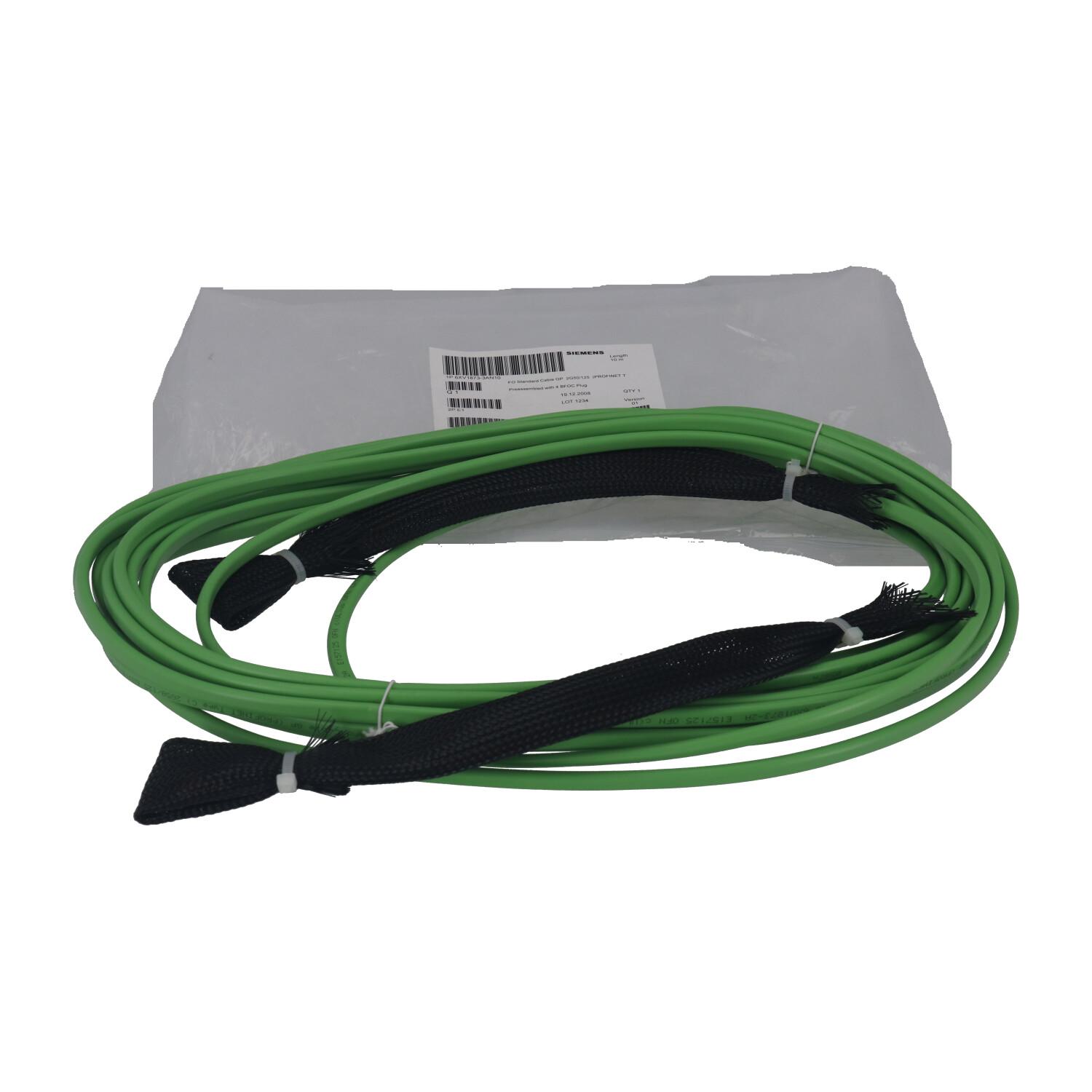 PREFAB SIMATIC NET FO, STD CABLE, 10M