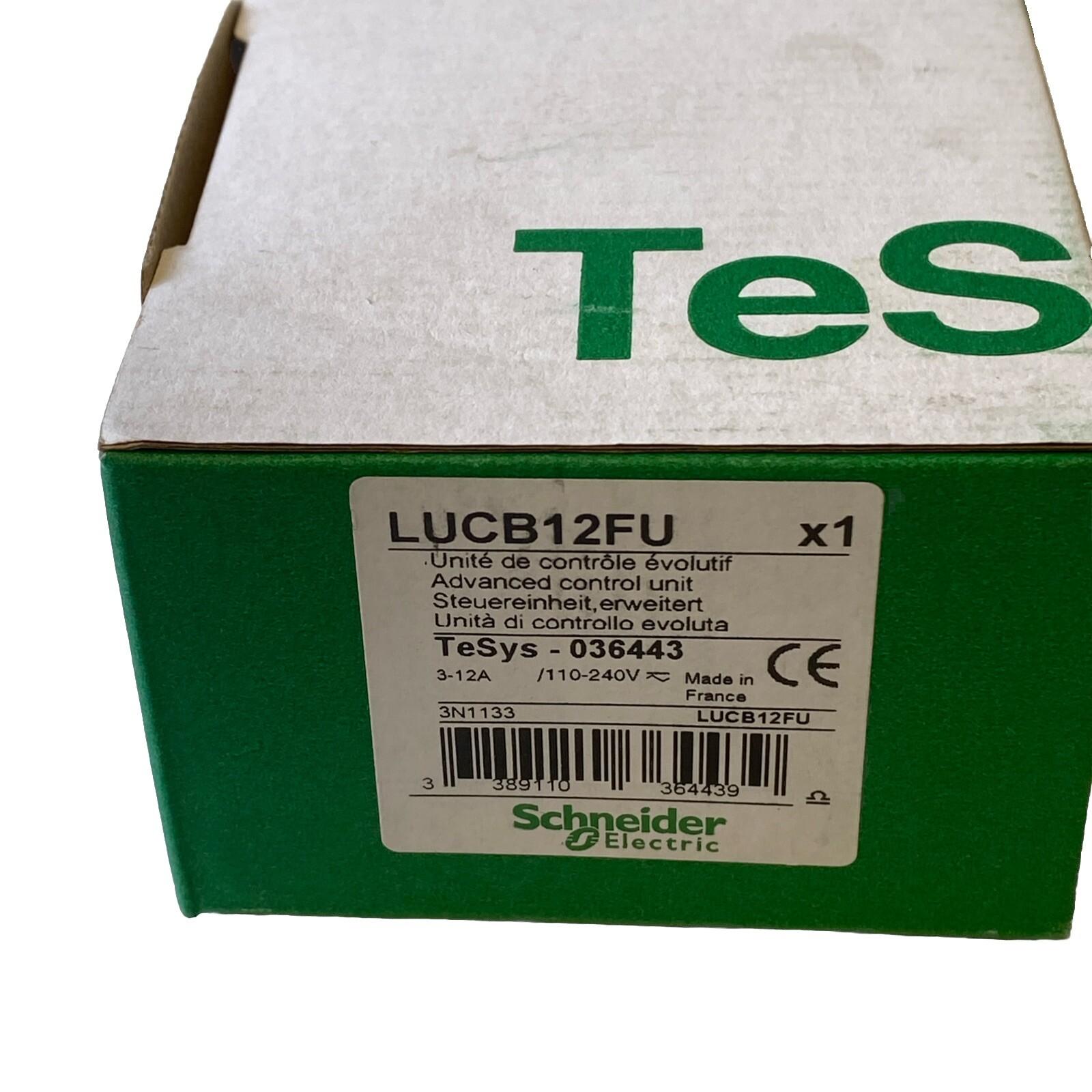 Advanced control unit, TeSys Ultra, 3A to 12A, 3P motors, protection & diagnostic, class 10, coil 110-240VAC/DC