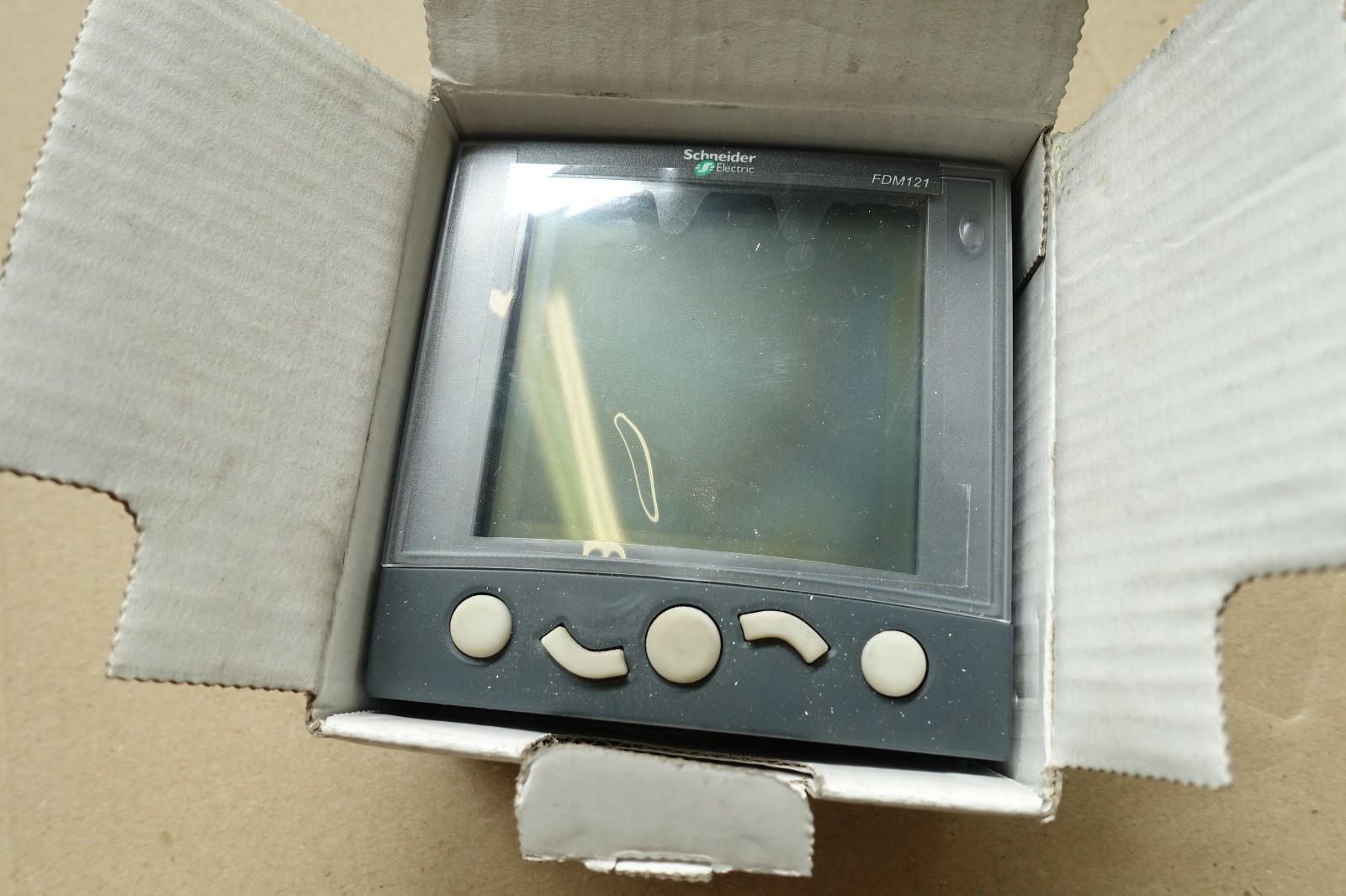 Ethernet switchboard display FDM 121, 1 connected device, screen 96mm x 96mm, IP54 on front face