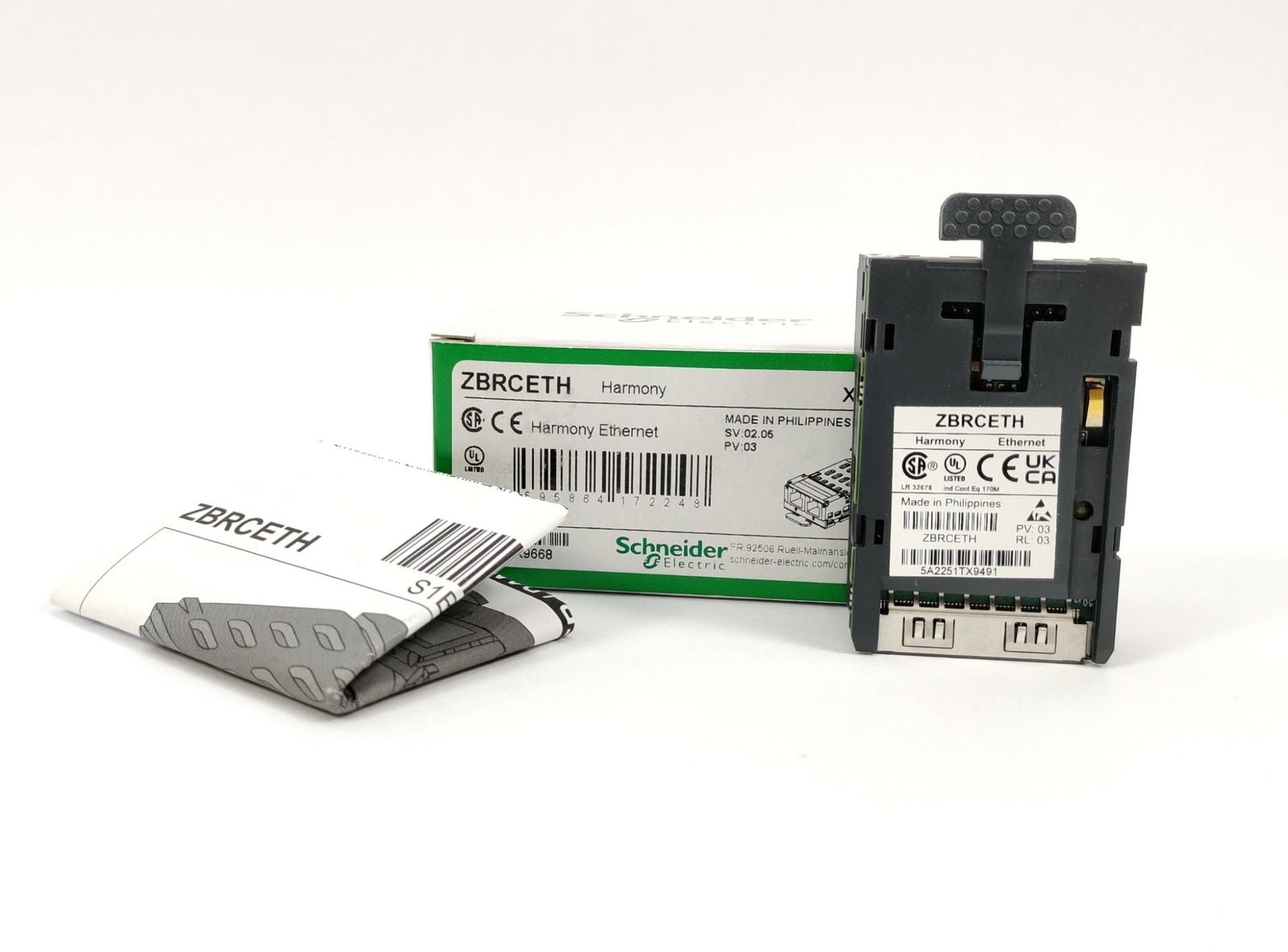 Harmony Hub wireless ethernet gateway, Harmony XB5R, Zigbee green power gateway, wireless to modbus TCP, 24...240V AC DC