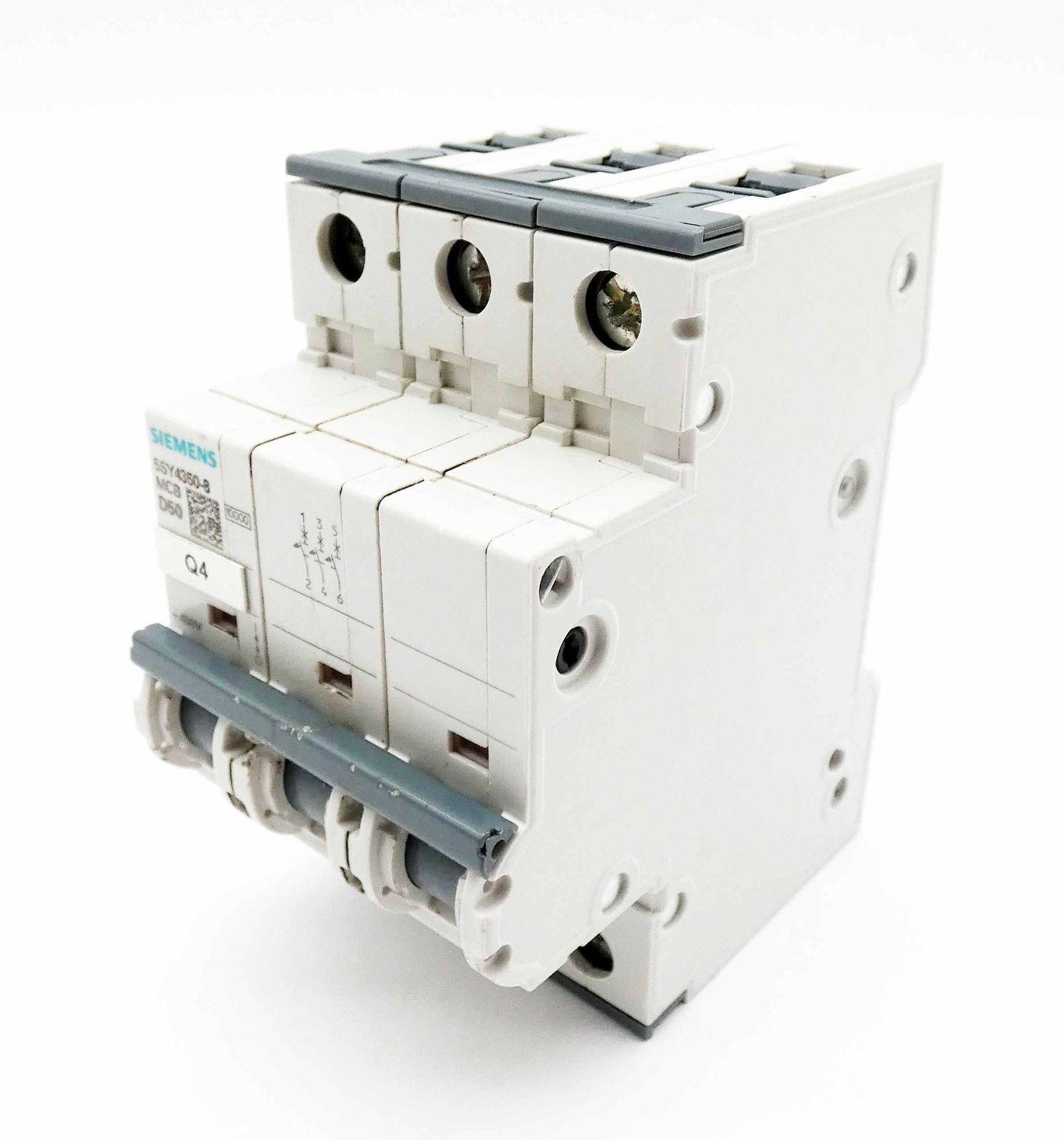 SUP PTOR 5SY4 3P 480V 50A 5K D-TRIP
