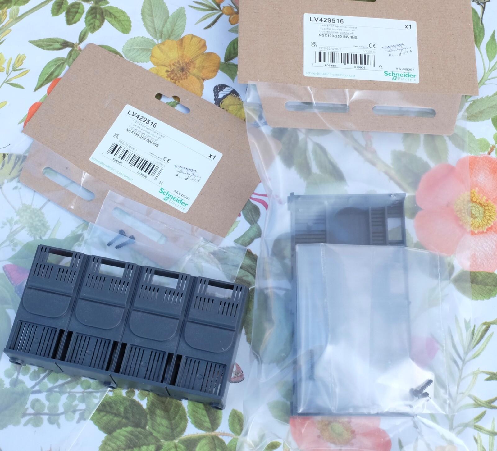 Short terminal shield, ComPacT NSX100/160/250, pitch 35mm, IP40, 4 poles