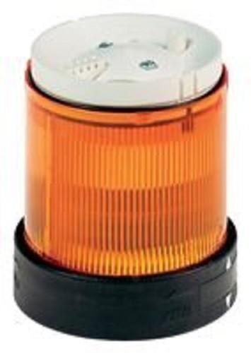 Indicator bank, Harmony XVB, illuminated unit, plastic, orange, 70mm, steady, integral LED, 24V AC/DC