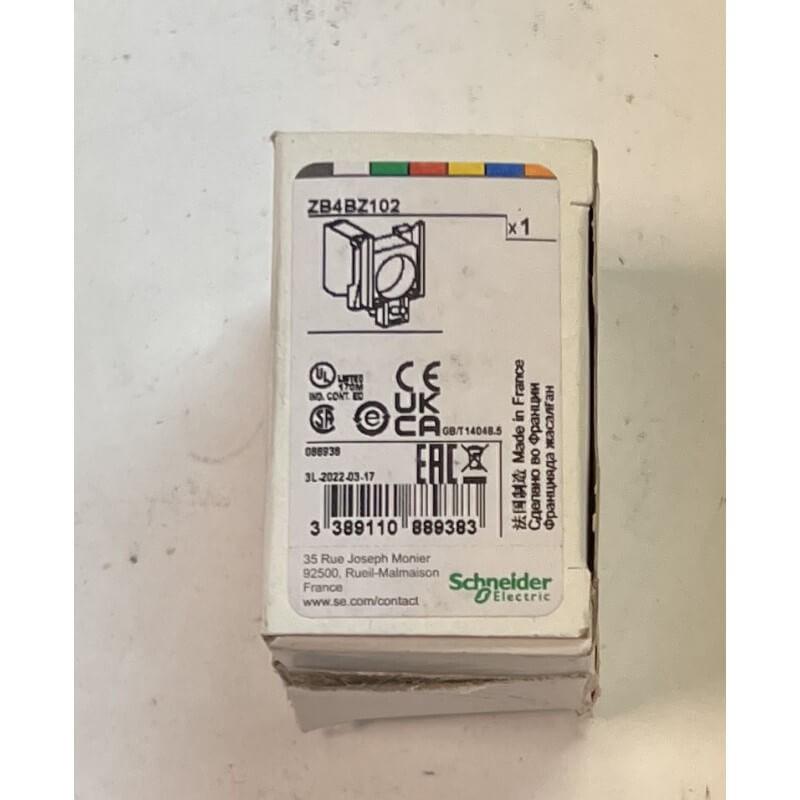 Harmony, 22mm Push Button, XB4B operators, contact block, with mounting collar, 1 NC, screw clamp terminal