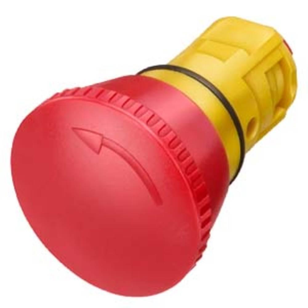 PUSHBUTTON, MAINTAINED, TW REL, RED, NON IL