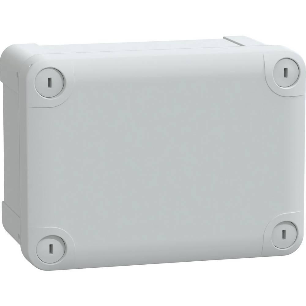 ABS box IP66 IK07 RAL7035 Int.H150W105D80 Ext.H164W121D87 Opaque cover H20