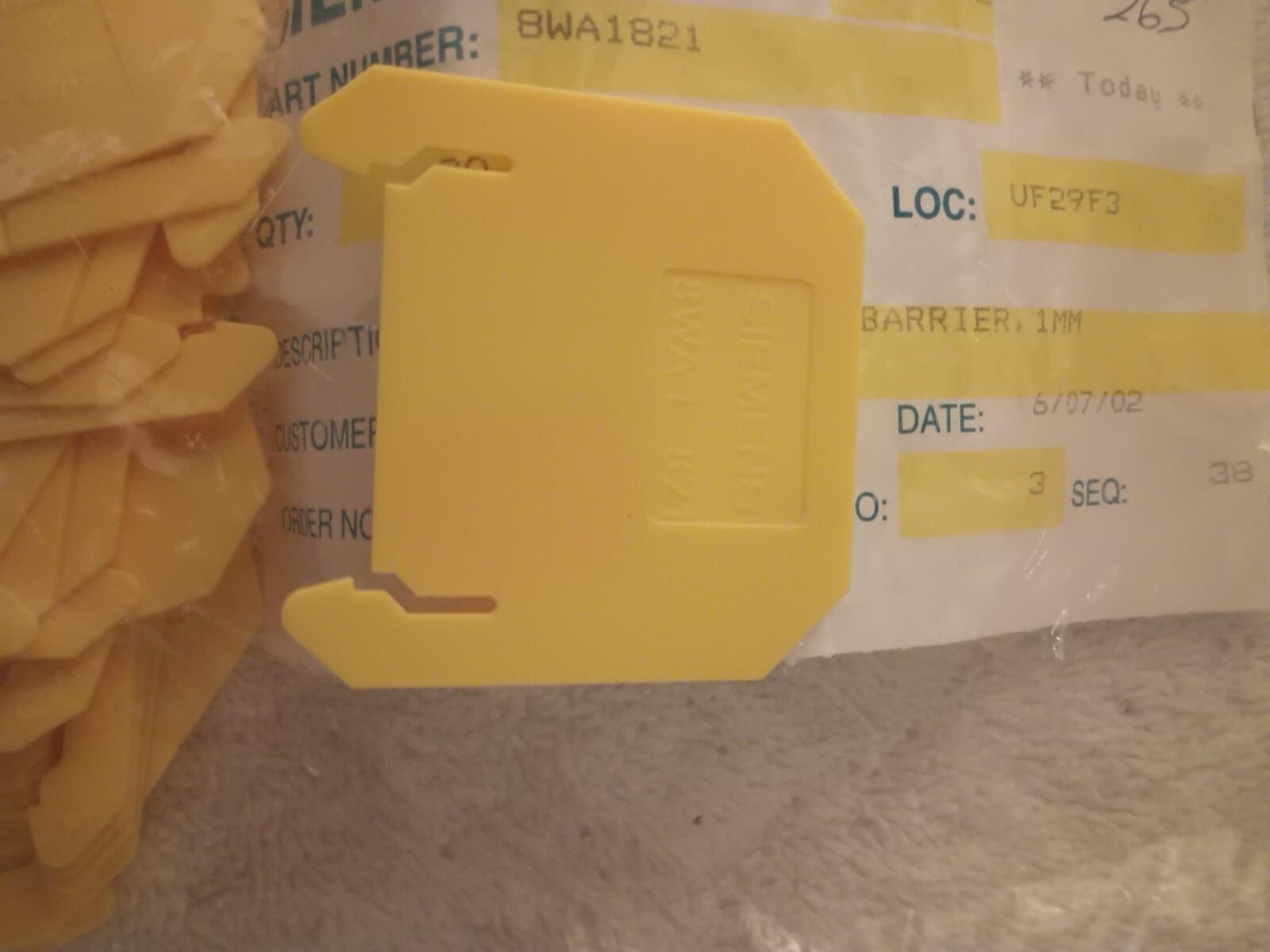 TERMINAL BLOCK BARRIER, 1MM