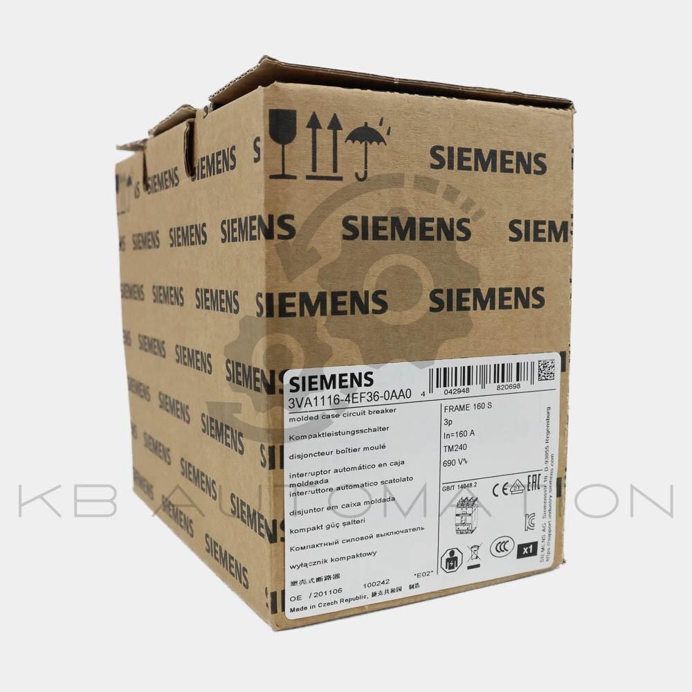 BRKR 3VA11 3P 160A 36KA ATAM BOX