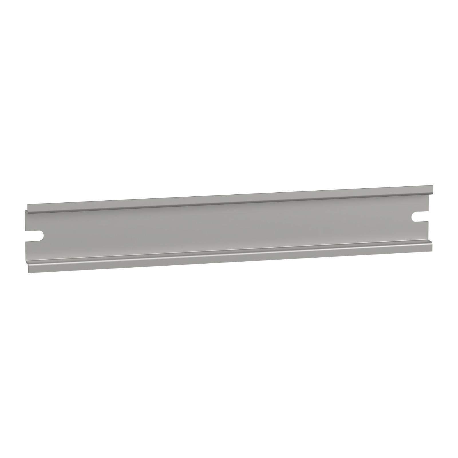 Symmetrical DIN rail, H35xD7.5 mm Length: 214 mm, for boxes of 225 mm (Internal)