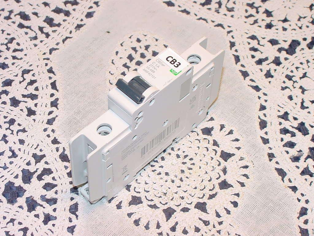 Miniature circuit breaker (MCB), Multi9 C60BP, 1P, 1A, C curve, 14kA (UL489), 10kA (IEC/EN 60947-2)