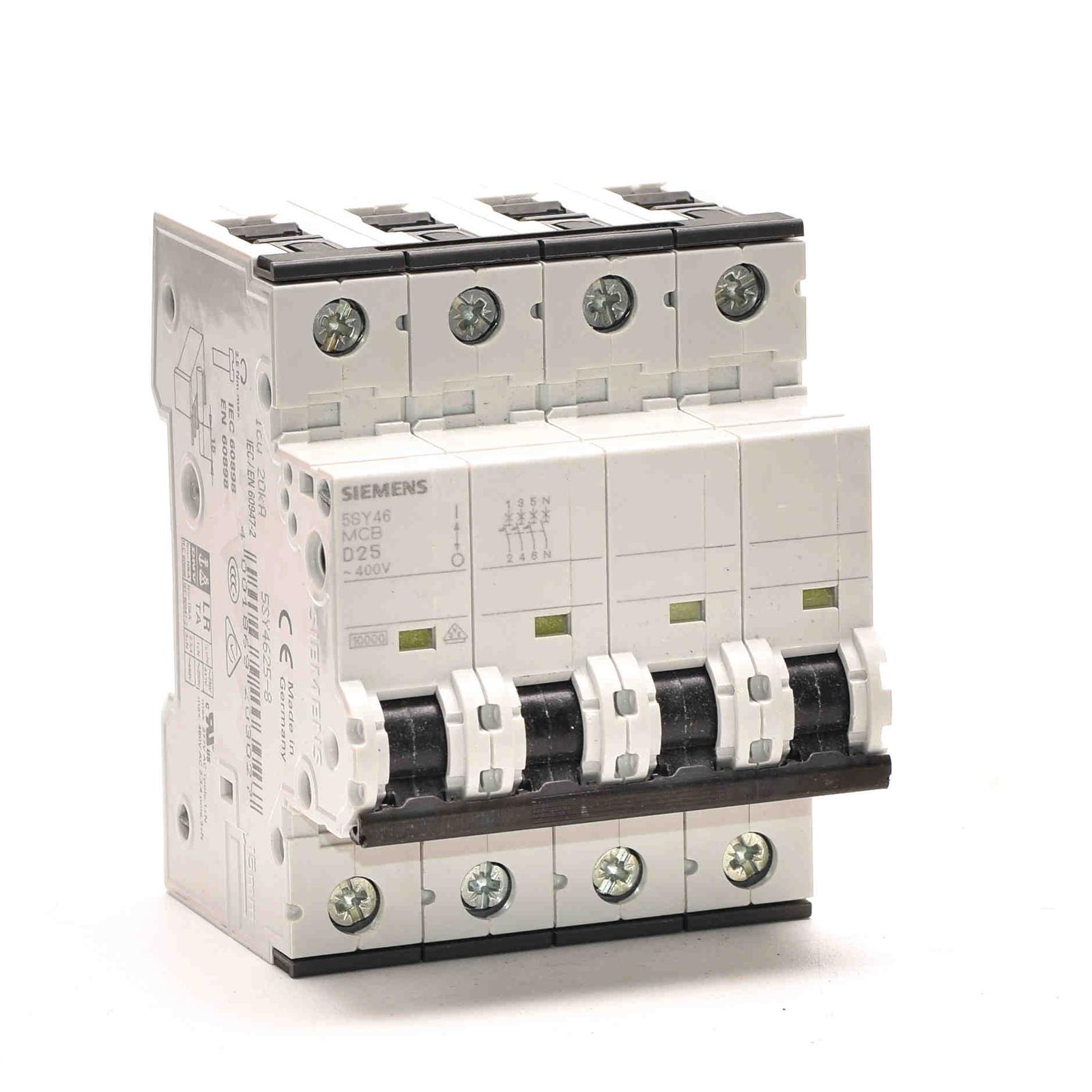 SUP PTOR 5SY4 3P+N 480V 25A 5K D-TRIP