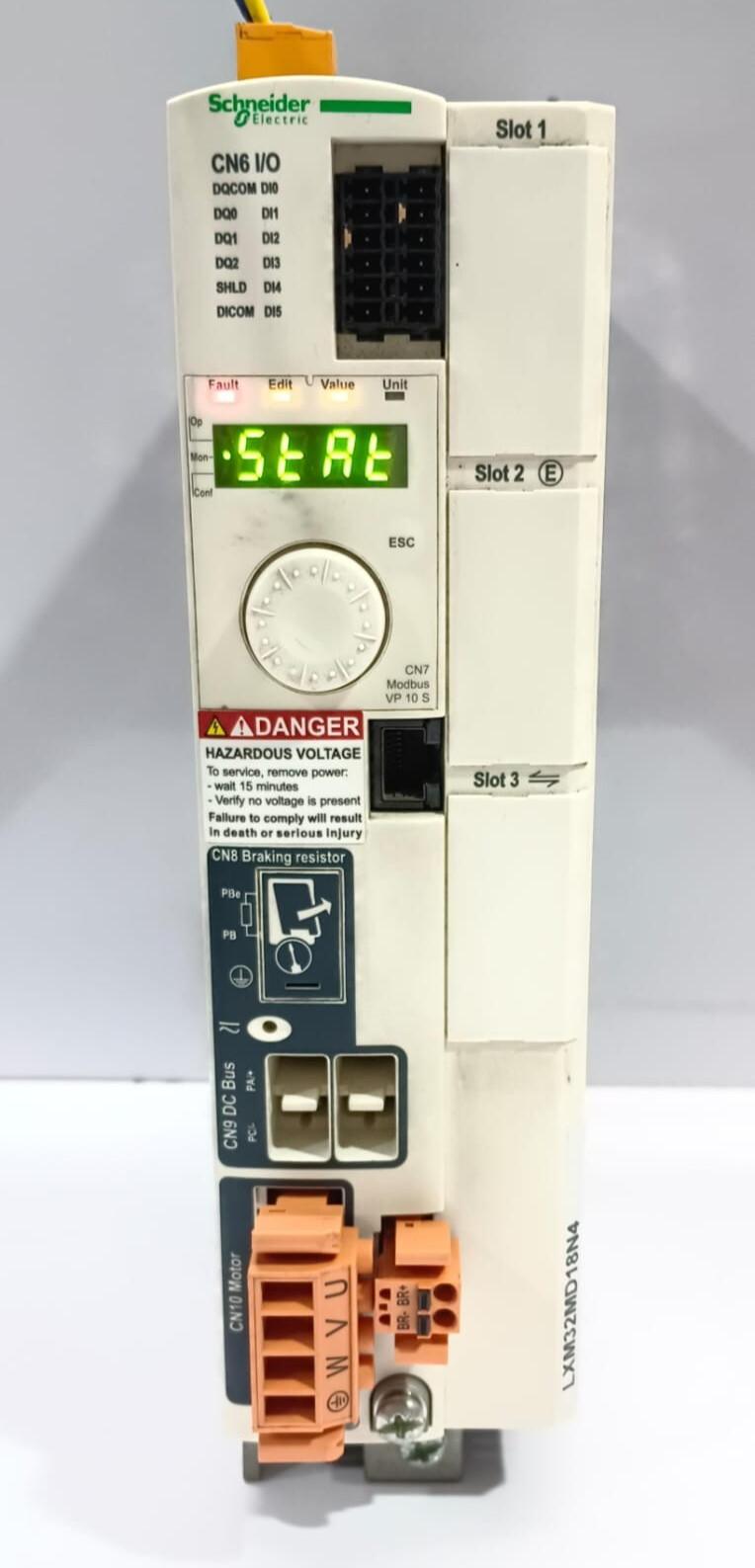 motion servo drive, Lexium 32, 18A, three phase, supply voltage 208 to 480V, 1.8kW