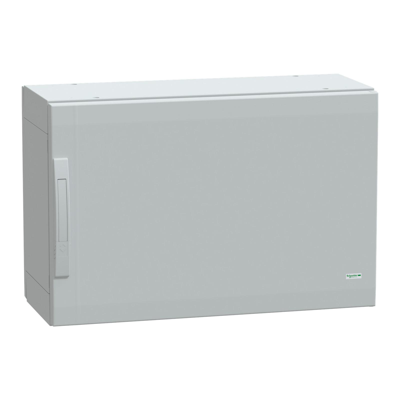 Floor standing polyester enclosure, Thalassa PLA, plain door, completely sealed, 500x750x320mm, IP65, IK10