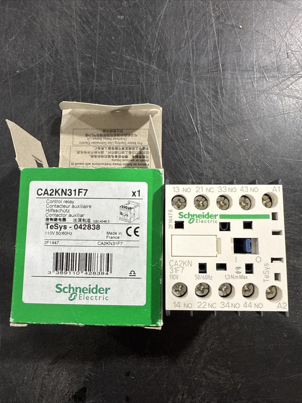 Control relay, TeSys K, 3 NO + 1 NC, lt or eq to 690V, 110VAC coil