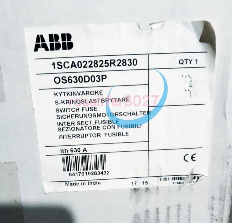OS630D03P SWITCH FUSE