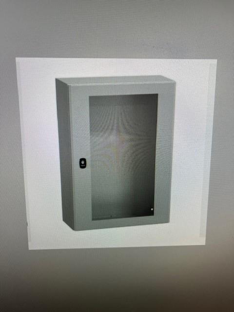Wall mounted steel enclosure, Spacial S3D, plain door, without mounting plate, 700x500x250mm, IP66, IK10
