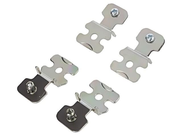 Set of 4 wall fixing lugs for Spacial CRN enclosure