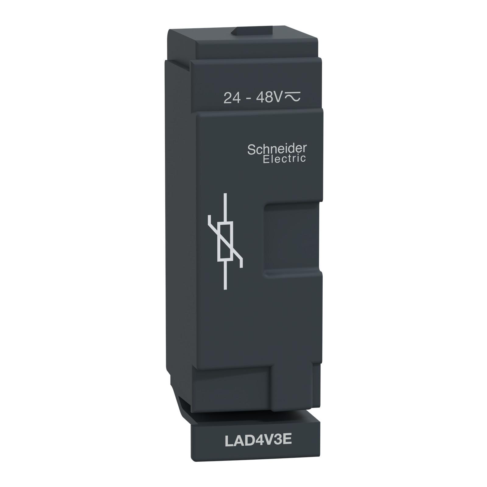 TeSys Deca - suppressor module - varistor - 24…48 V AC/DC