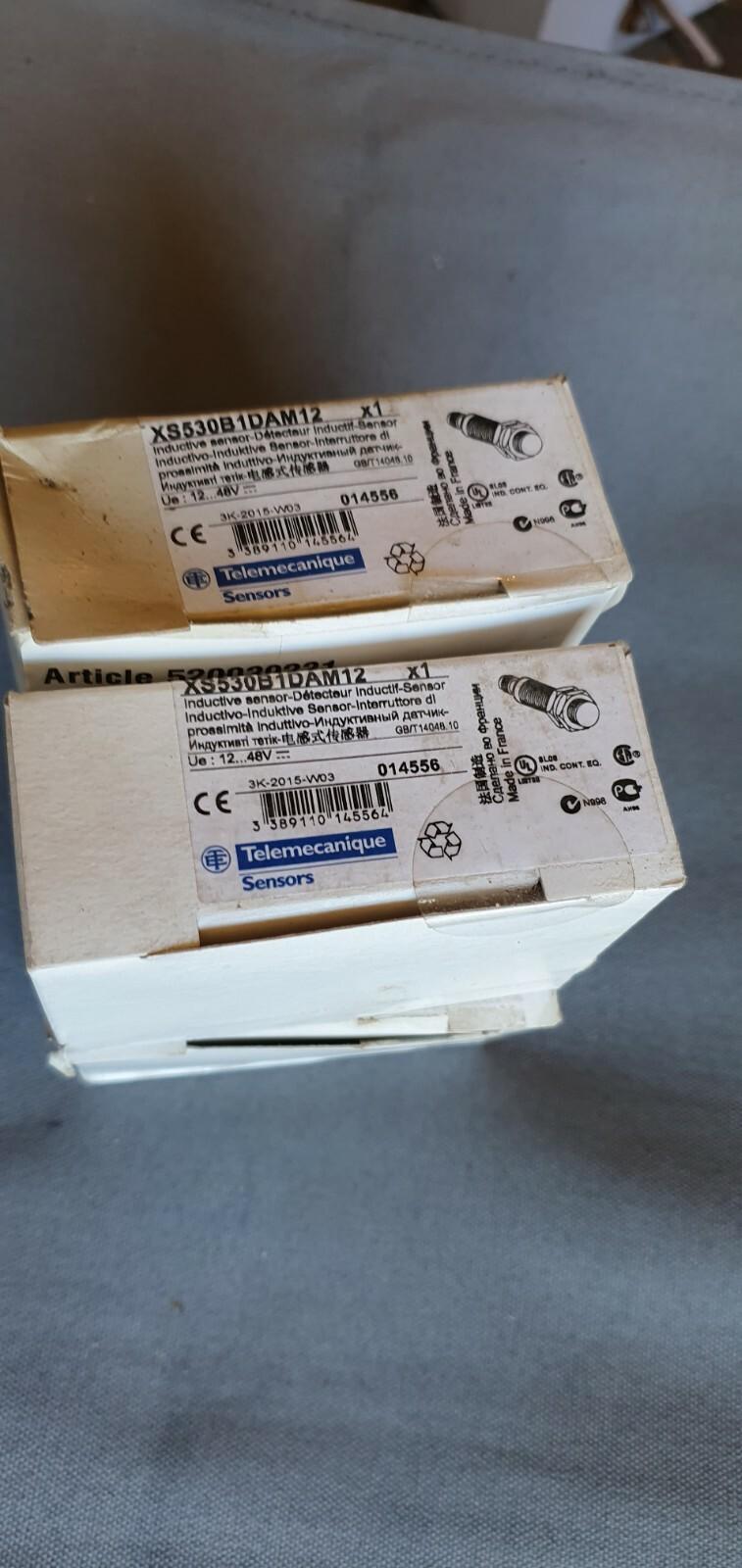 Inductive proximity sensors XS, inductive sensor XS5 M30, L74mm, brass, Sn10mm, 12...48 VDC, M12