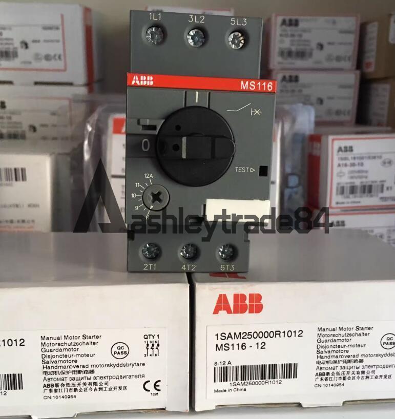 MS116-12 Manual Motor Starter 8.0 ... 12 A
